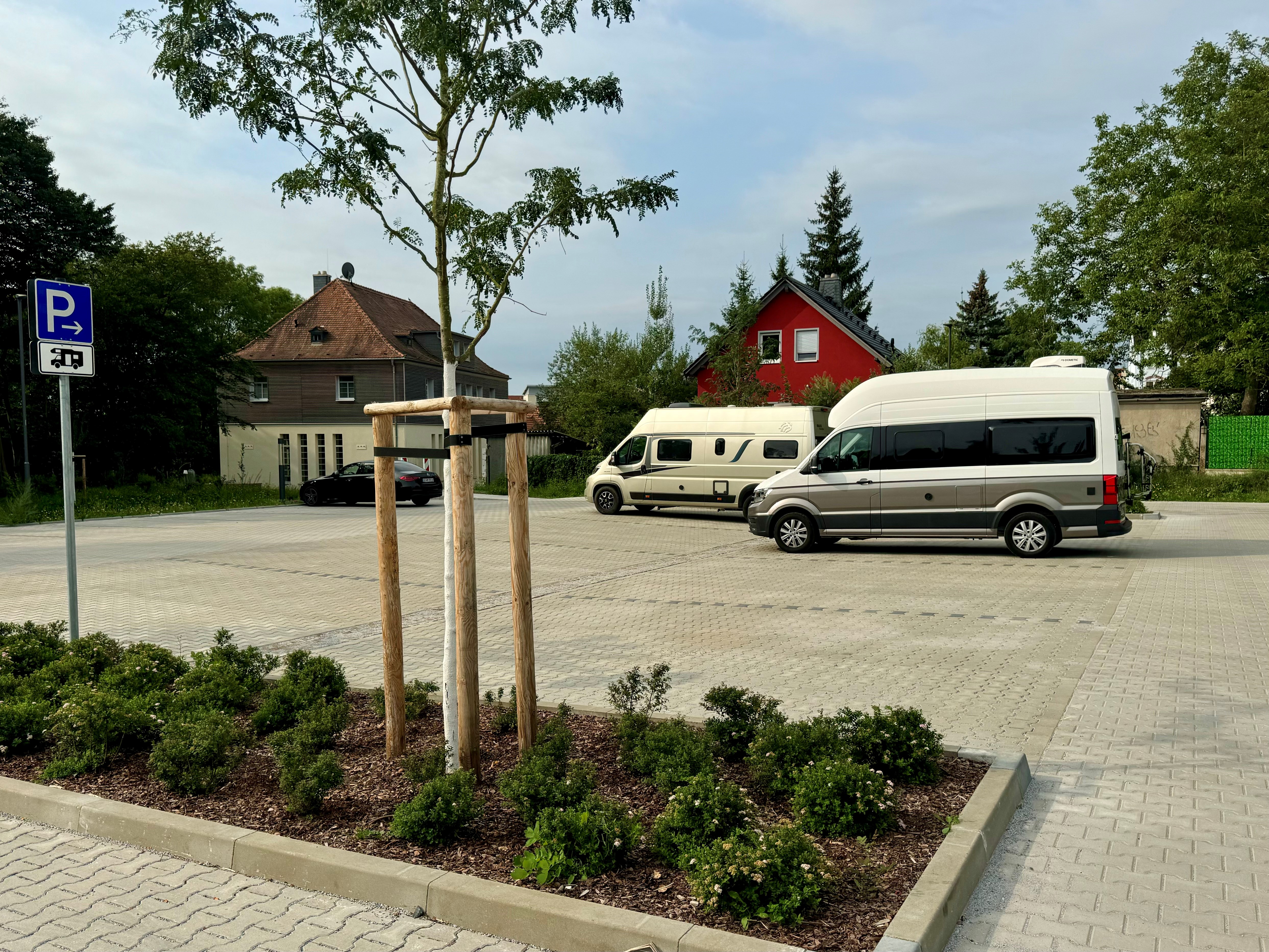 Wohnmobilstellplätze an der Pulsnitzer Straße