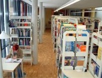 Blick in die Bibliotheksräume